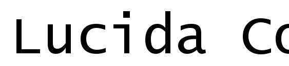 шрифт Lucida Console, бесплатный шрифт Lucida Console, предварительный просмотр шрифта Lucida Console