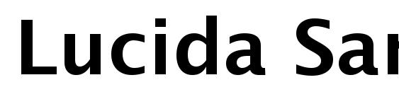 Lucida Sans Demibold font, free Lucida Sans Demibold font, preview Lucida Sans Demibold font