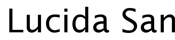 шрифт Lucida Sans Regular, бесплатный шрифт Lucida Sans Regular, предварительный просмотр шрифта Lucida Sans Regular