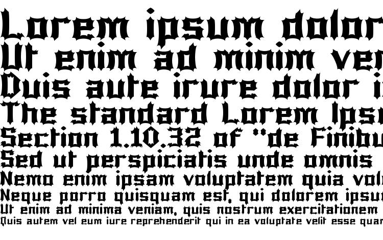 specimens Luciferius font, sample Luciferius font, an example of writing Luciferius font, review Luciferius font, preview Luciferius font, Luciferius font
