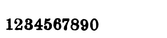 Ludovicos Font, Number Fonts