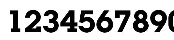 Lugabookadc bold Font, Number Fonts