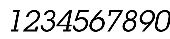 Lugabookadc italic Font, Number Fonts