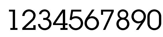 Lugabookadc Font, Number Fonts