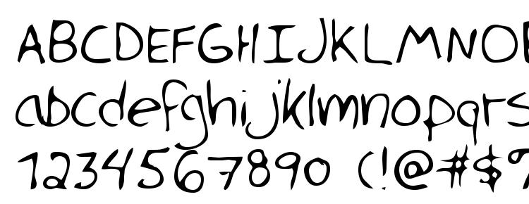 glyphs Luka regular font, сharacters Luka regular font, symbols Luka regular font, character map Luka regular font, preview Luka regular font, abc Luka regular font, Luka regular font