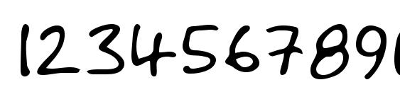Lumpy Regular Font, Number Fonts