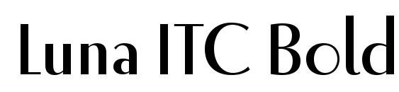 Luna ITC Bold font, free Luna ITC Bold font, preview Luna ITC Bold font