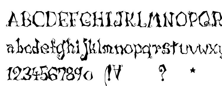 glyphs Lunacymore font, сharacters Lunacymore font, symbols Lunacymore font, character map Lunacymore font, preview Lunacymore font, abc Lunacymore font, Lunacymore font