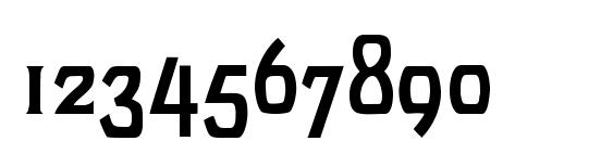Lunaria Modern Font, Number Fonts