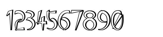 Luteous Industrious Font, Number Fonts