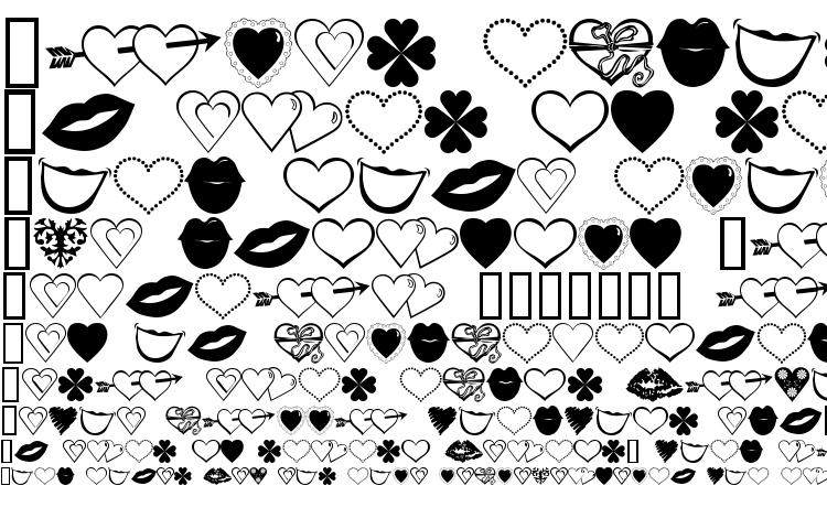 specimens luv n kisses font, sample luv n kisses font, an example of writing luv n kisses font, review luv n kisses font, preview luv n kisses font, luv n kisses font