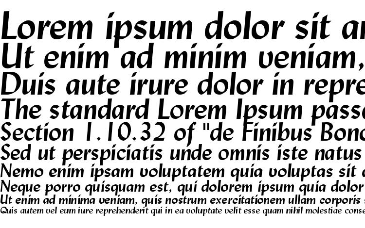 specimens Lydian Bold Italic BT font, sample Lydian Bold Italic BT font, an example of writing Lydian Bold Italic BT font, review Lydian Bold Italic BT font, preview Lydian Bold Italic BT font, Lydian Bold Italic BT font