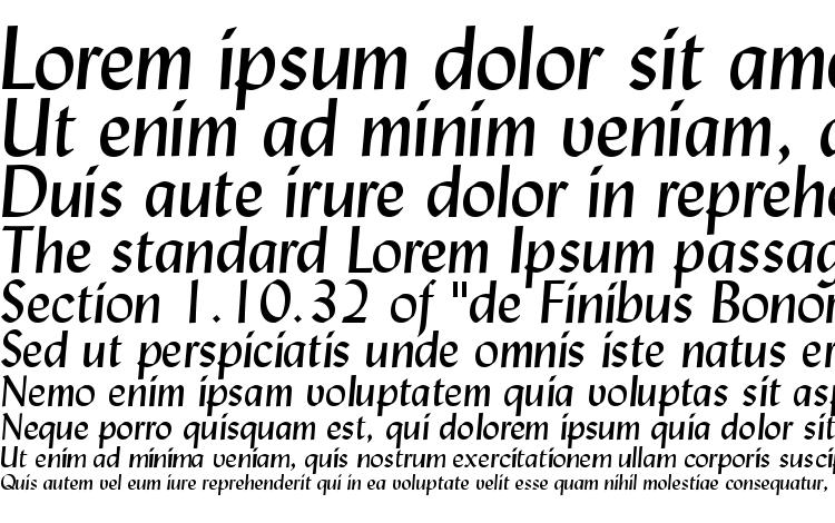 specimens Lydian Italic BT font, sample Lydian Italic BT font, an example of writing Lydian Italic BT font, review Lydian Italic BT font, preview Lydian Italic BT font, Lydian Italic BT font