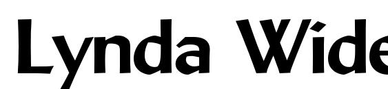 Lynda Wide Bold Font