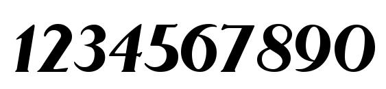 Lyndsey Regular Font, Number Fonts