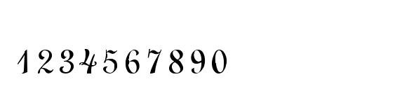 LYRANO Regular Font, Number Fonts