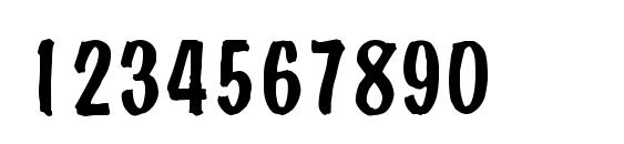 m Brody Font, Number Fonts