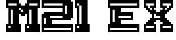 M21 excite hike Font