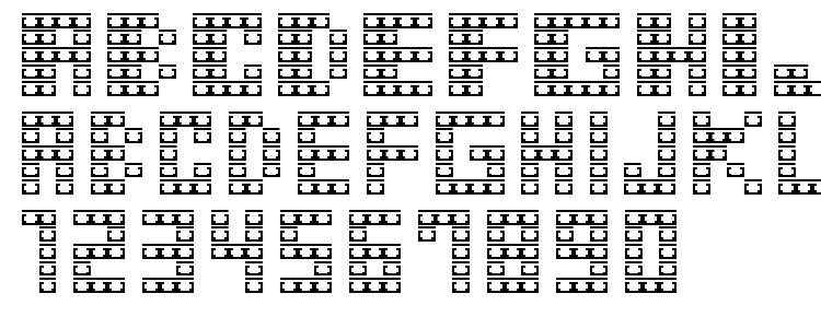glyphs M31 monkey kong font, сharacters M31 monkey kong font, symbols M31 monkey kong font, character map M31 monkey kong font, preview M31 monkey kong font, abc M31 monkey kong font, M31 monkey kong font