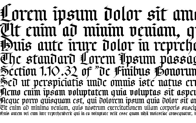 specimens MA Gotic DB font, sample MA Gotic DB font, an example of writing MA Gotic DB font, review MA Gotic DB font, preview MA Gotic DB font, MA Gotic DB font