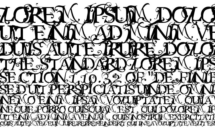 specimens Macabra font, sample Macabra font, an example of writing Macabra font, review Macabra font, preview Macabra font, Macabra font