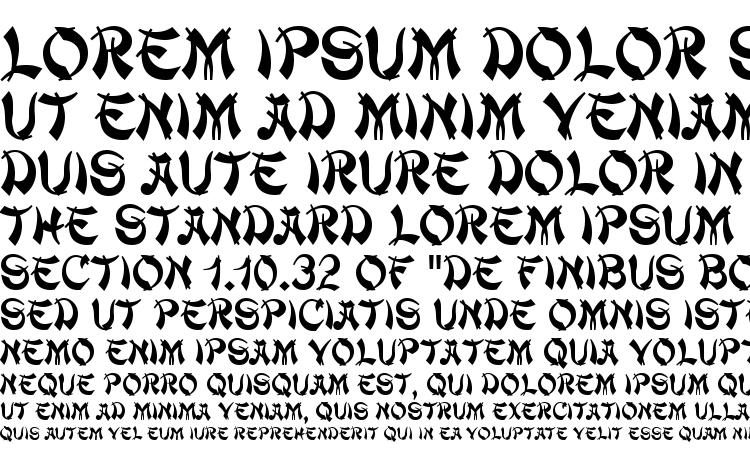 specimens Macao Regular font, sample Macao Regular font, an example of writing Macao Regular font, review Macao Regular font, preview Macao Regular font, Macao Regular font