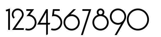 Macarenac Font, Number Fonts