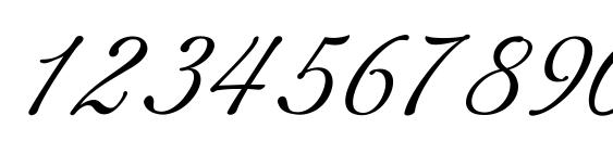 Machia Font, Number Fonts