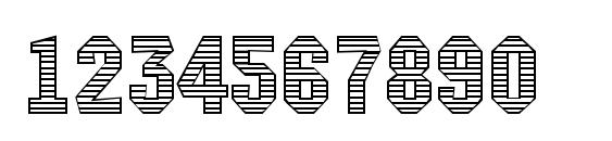 Machinanovastrmini Font, Number Fonts