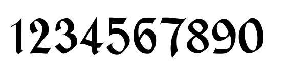 Machumaine Font, Number Fonts