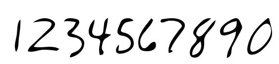 Mack Regular Font, Number Fonts