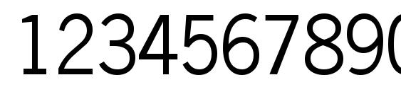 Macrossk regular Font, Number Fonts