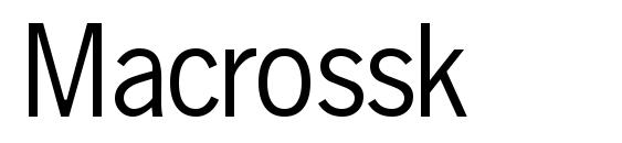 Macrossk font, free Macrossk font, preview Macrossk font