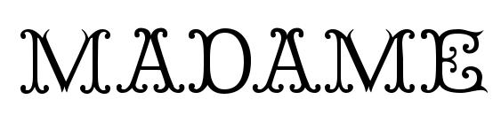 Madame Bovary Normal font, free Madame Bovary Normal font, preview Madame Bovary Normal font