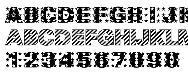 glyphs Made in the usa font, сharacters Made in the usa font, symbols Made in the usa font, character map Made in the usa font, preview Made in the usa font, abc Made in the usa font, Made in the usa font