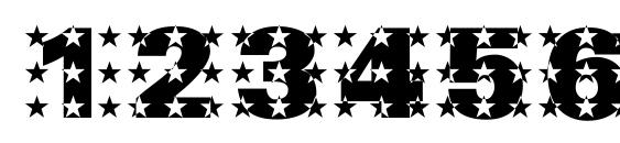 Made in the usa Font, Number Fonts