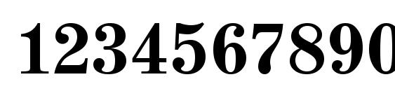Madeira Medium Font, Number Fonts
