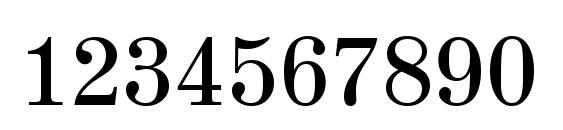 Madeira Regular Font, Number Fonts