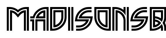шрифт MadisonSquare Incised, бесплатный шрифт MadisonSquare Incised, предварительный просмотр шрифта MadisonSquare Incised