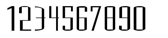 Madrid Regular Font, Number Fonts