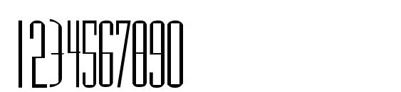 Madrid Font, Number Fonts