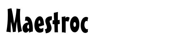 Maestroc font, free Maestroc font, preview Maestroc font