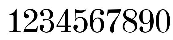 Magazine Regular Font, Number Fonts