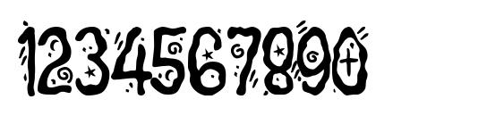 Magician Font, Number Fonts