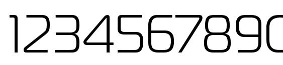 Magistralc Font, Number Fonts