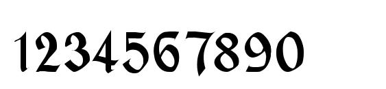 MAGNETD Regular Font, Number Fonts