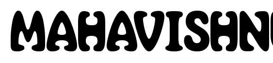 Mahavishnu Regular Font