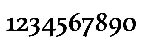 MaiolaPro Bold Font, Number Fonts