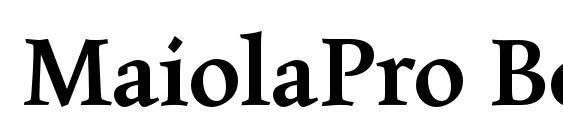 MaiolaPro Bold Font
