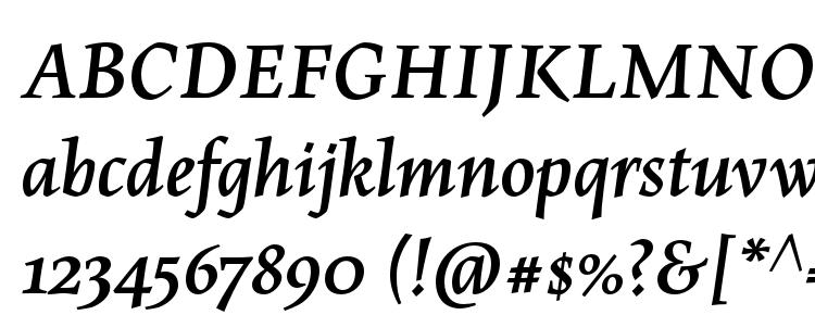 glyphs MaiolaPro BoldItalic font, сharacters MaiolaPro BoldItalic font, symbols MaiolaPro BoldItalic font, character map MaiolaPro BoldItalic font, preview MaiolaPro BoldItalic font, abc MaiolaPro BoldItalic font, MaiolaPro BoldItalic font